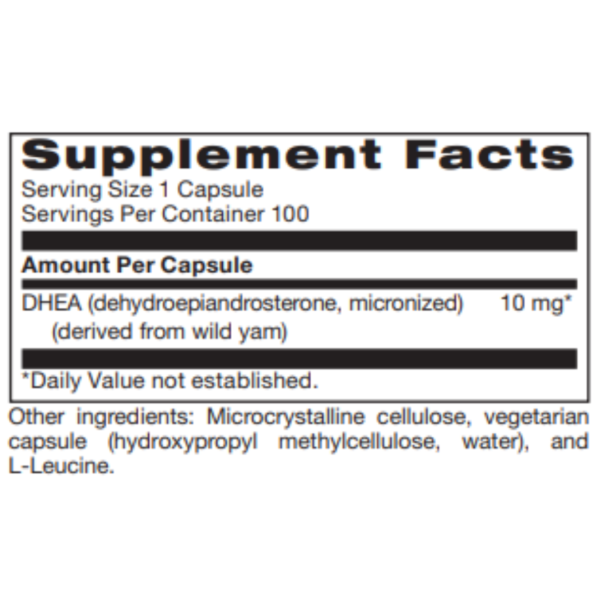 DHEA 10mg 100c - Image 2
