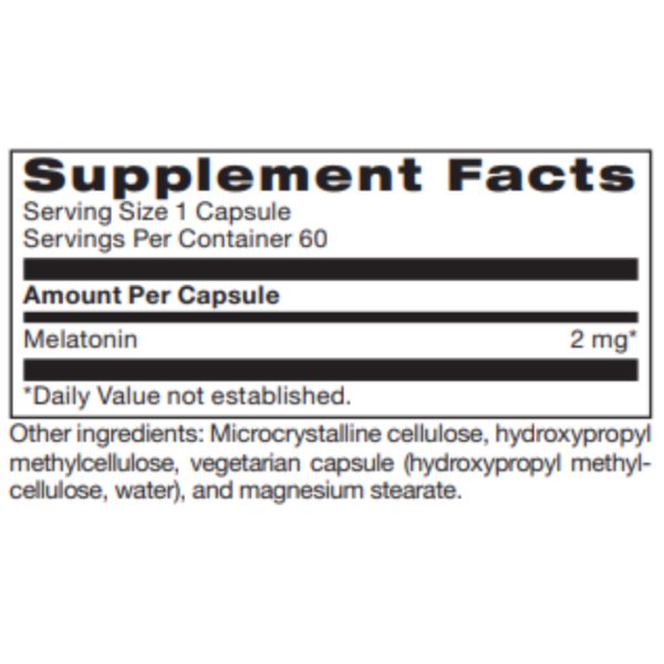 Melatonin-SR 2mg 60c - Image 2