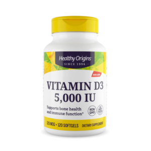 Vitamin D3 5,000 IU - 120 Softgels
