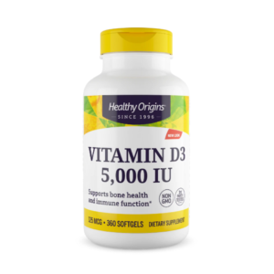 Vitamin D3 5,000 IU - 360 Softgels