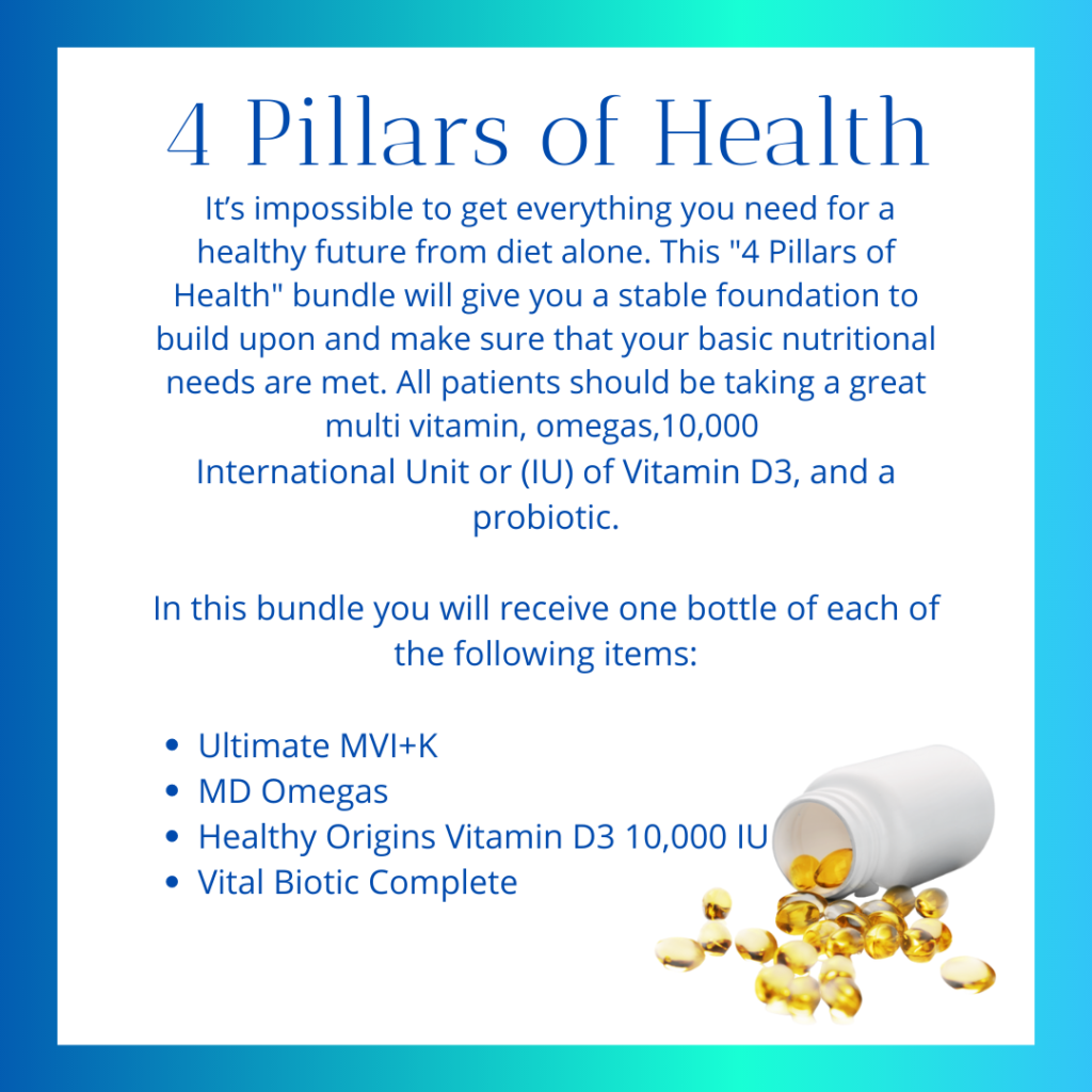 4 Pillars of Health Bundle Renewed Vitality