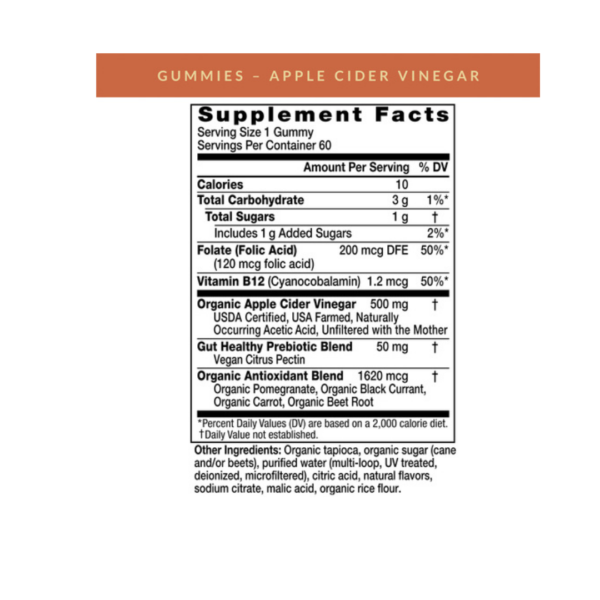Apple Cider Vinegar Gummies - Image 4